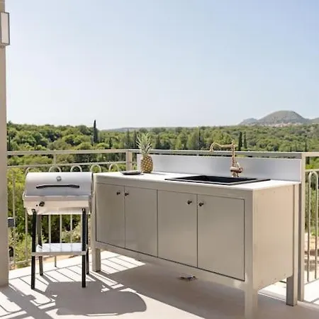 别墅 Brand New: Kefalonia Stone - Trapezaki Retreat