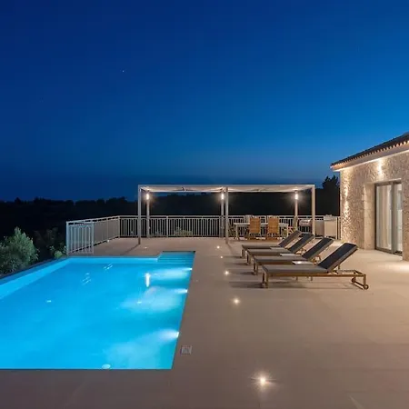 别墅 Brand New: Kefalonia Stone - Trapezaki Retreat