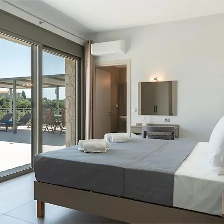 别墅 Brand New: Kefalonia Stone - Trapezaki Retreat 特拉佩扎奇