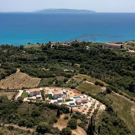 Brand New: Kefalonia Stone - Trapezaki Retreat 别墅 特拉佩扎奇